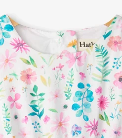 New Girls Pressed Flower Garden Dress Dresses