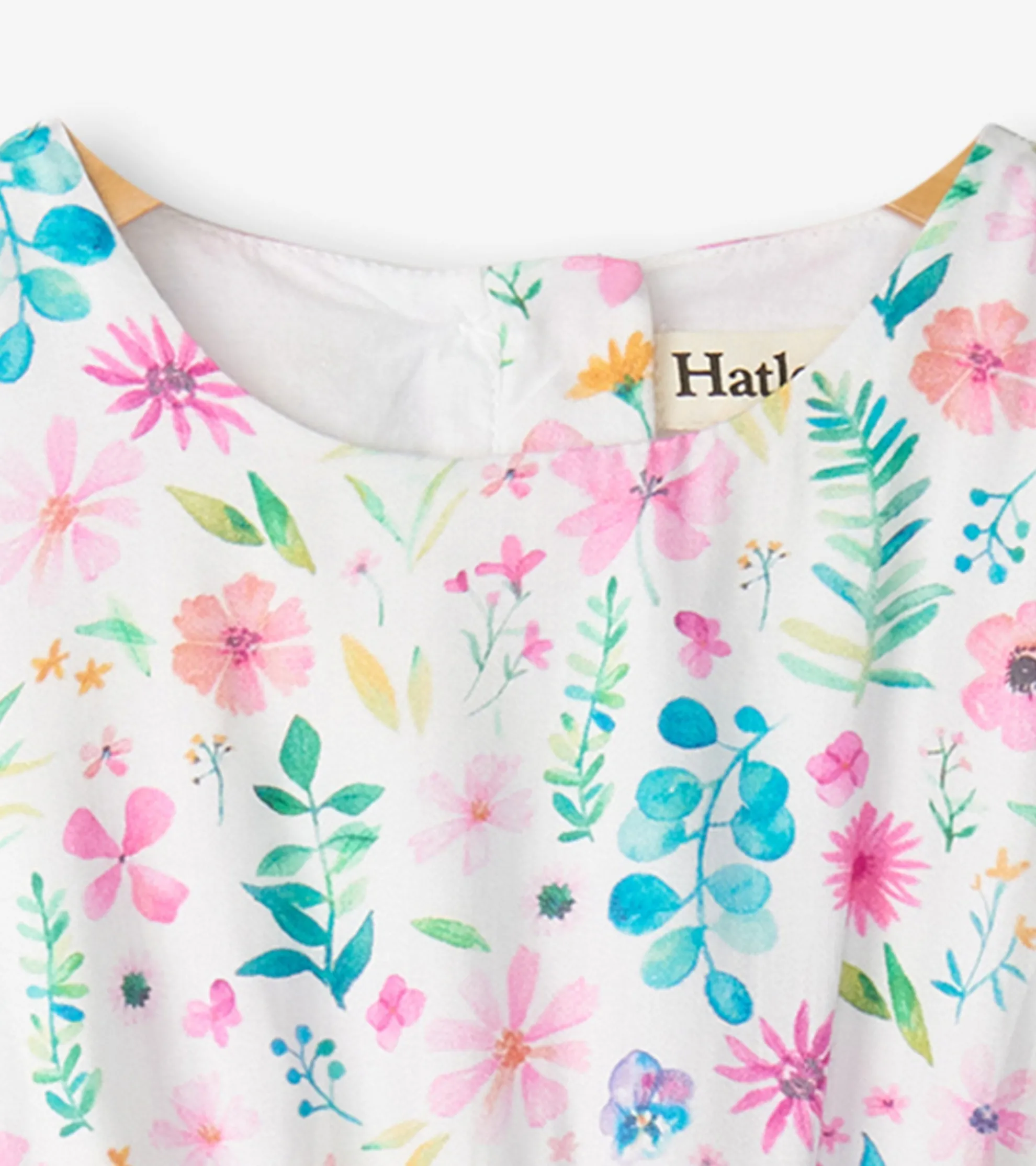 New Girls Pressed Flower Garden Dress Dresses