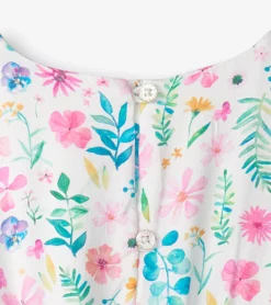 New Girls Pressed Flower Garden Dress Dresses