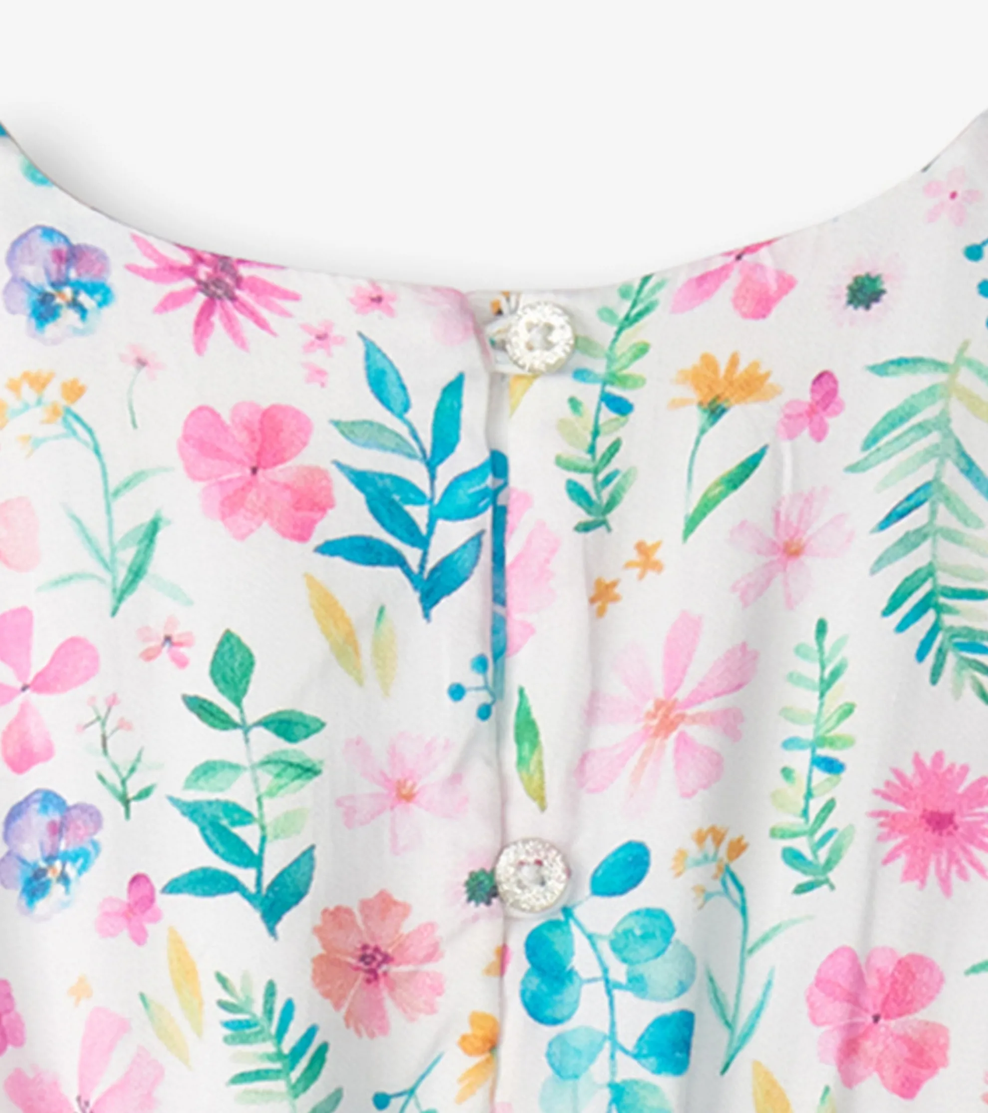 New Girls Pressed Flower Garden Dress Dresses
