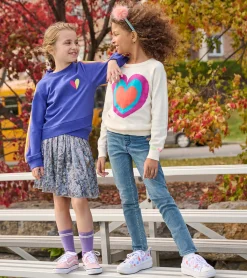 Clearance Girls Pretty Patches Stretch Jeans Bottoms