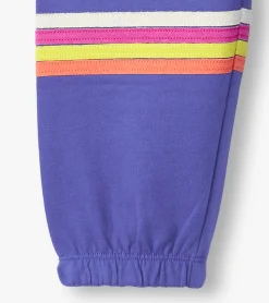 Discount Girls Rainbow Baggy Track Pants Bottoms