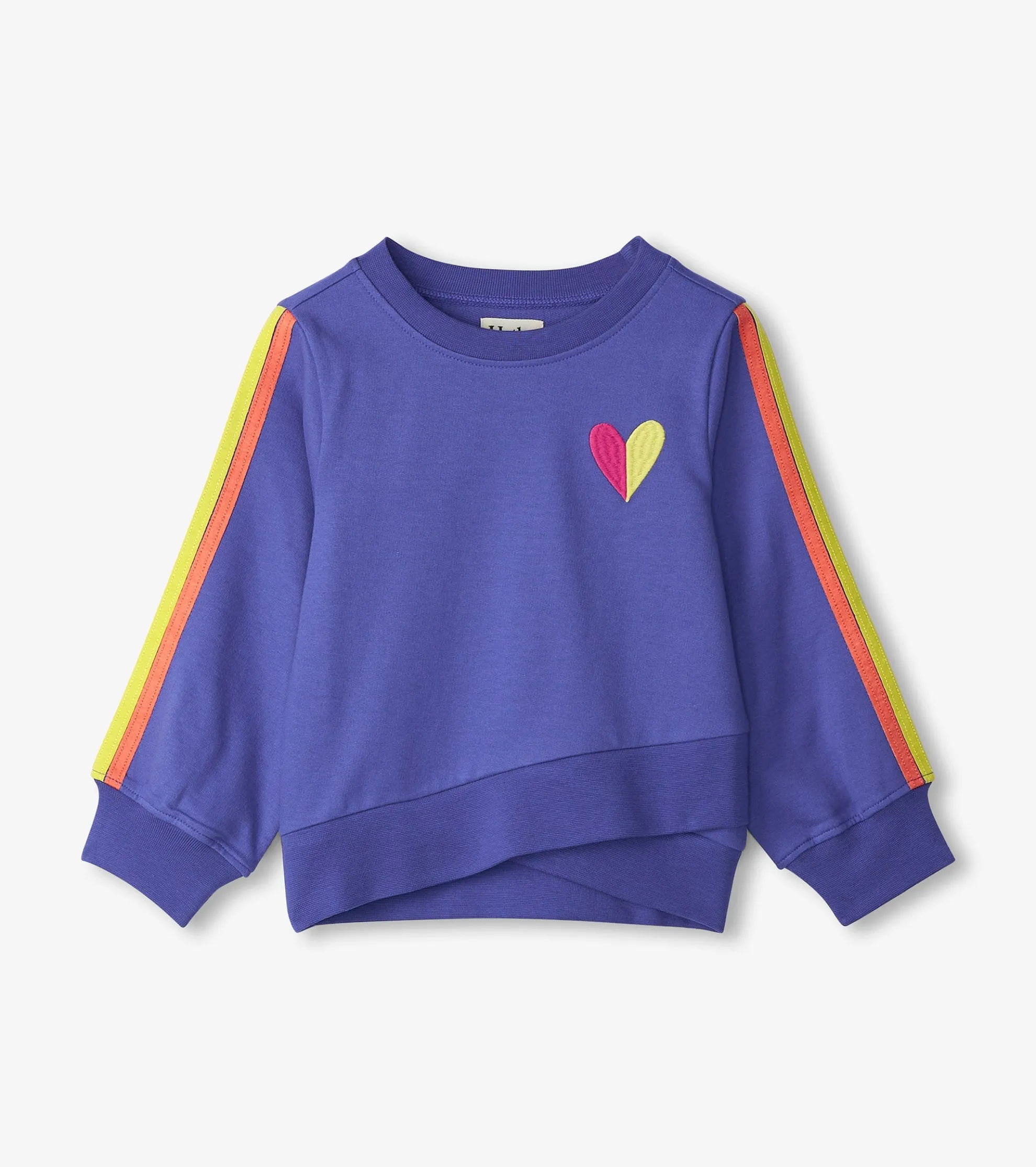 New Girls Rainbow Crossover Sweater Sweaters