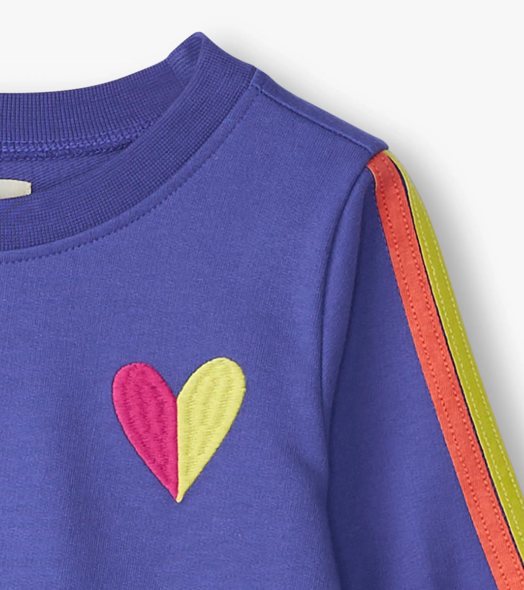 New Girls Rainbow Crossover Sweater Sweaters