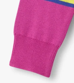 Discount Girls Rainbow Heart Sweater Sweaters
