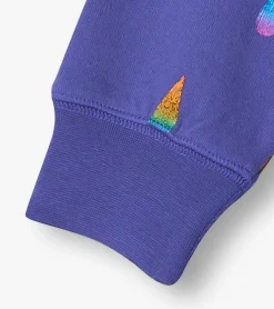 Discount Girls Rainbow Raindrops Sweater Dress Dresses