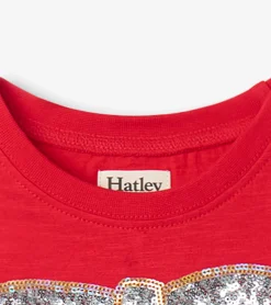 Sale Girls Red Holiday Bow Party Dress Dresses