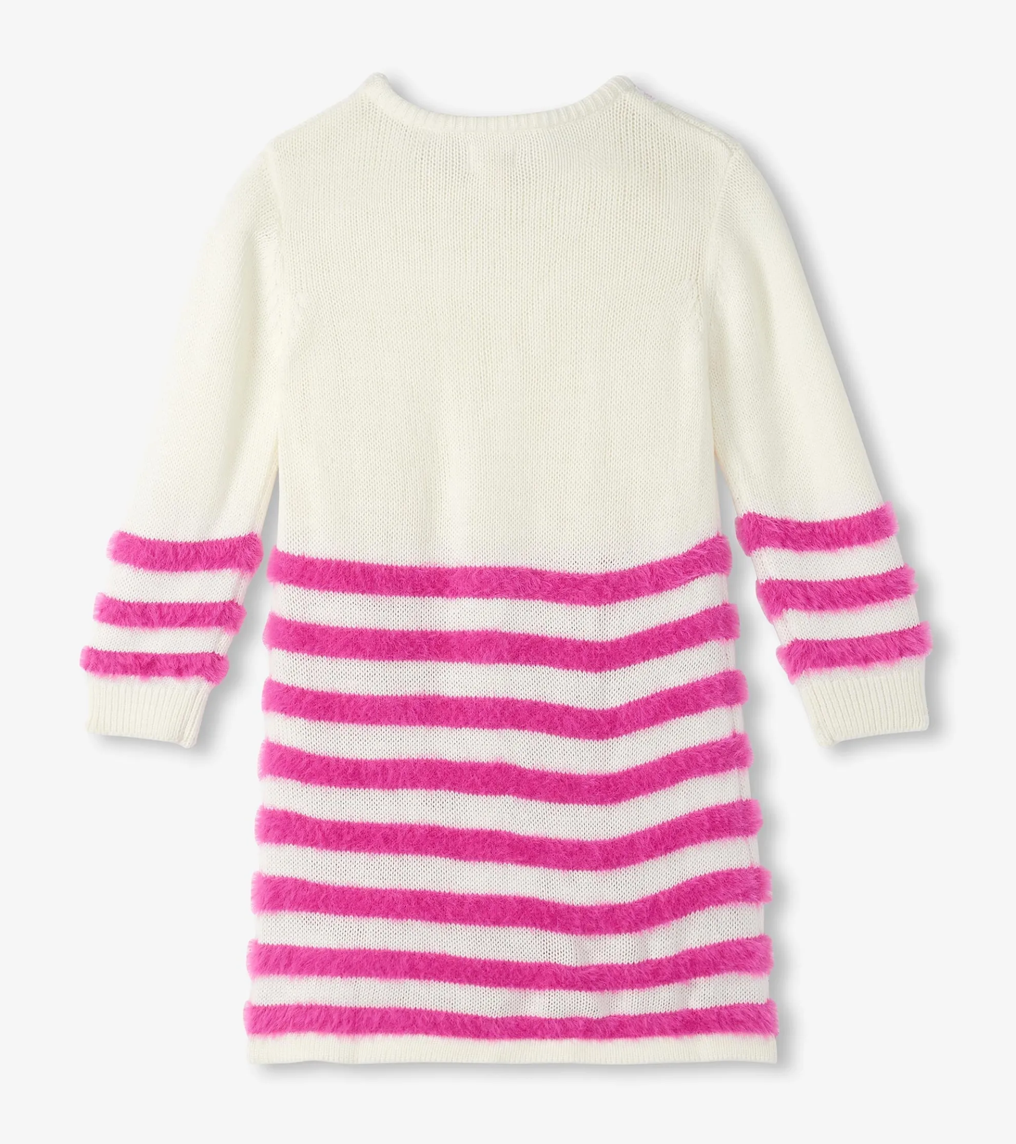 Girls Rose Violet Sweater Dress Dresses