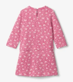 Outlet Girls Scattered Hearts Shift Dress Dresses