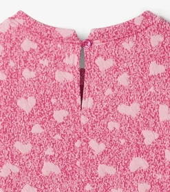 Outlet Girls Scattered Hearts Shift Dress Dresses