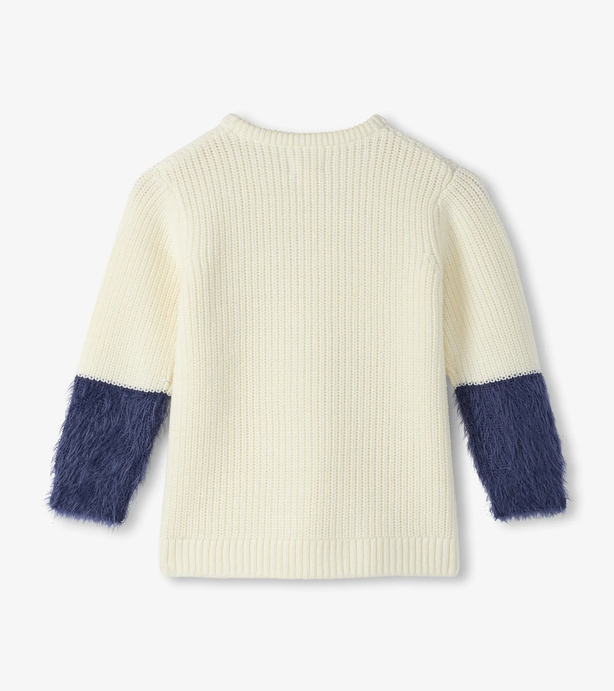 Clearance Girls Sequin Bow Fluffy Sleeve Sweater Sweaters