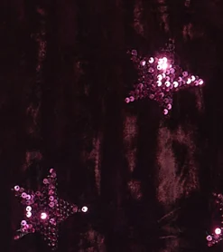 Clearance Girls Sequin Stars Velvet Dress Dresses