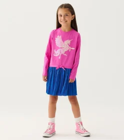 Online Girls Sequin Unicorn Skirt Dress Dresses