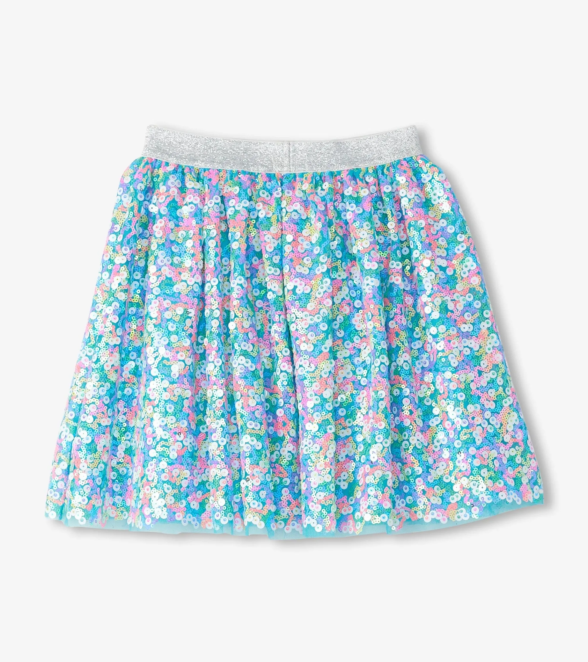 Hot Girls Sequins Tulle Skirt Bottoms