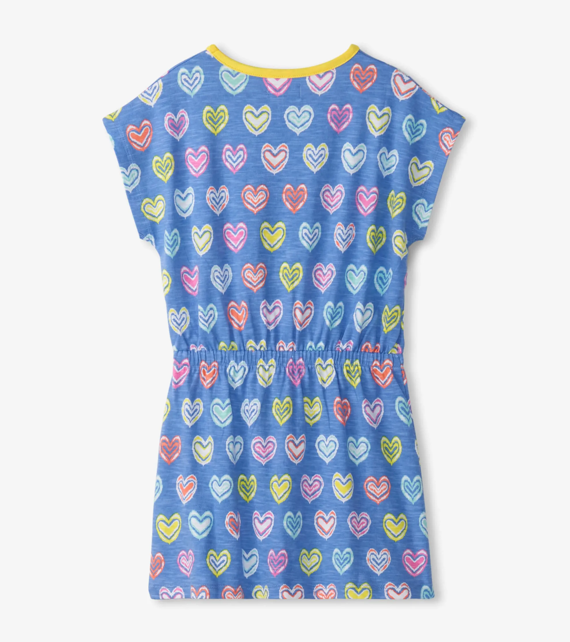 Best Girls Shibori Hearts Relaxed Dress Dresses