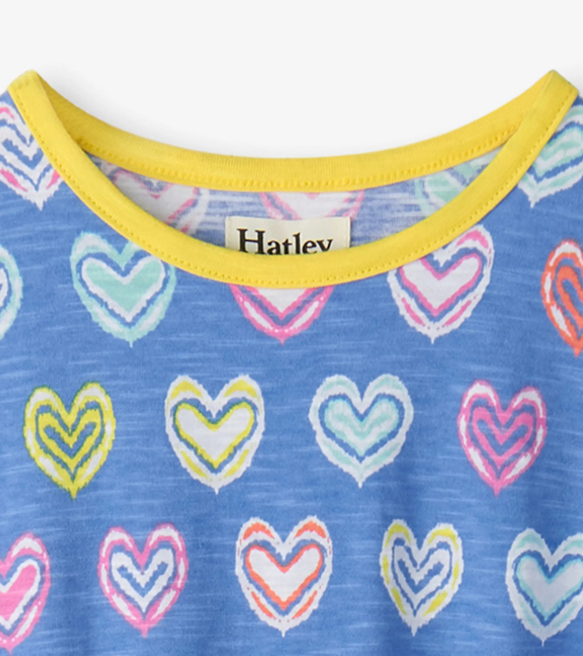 Best Girls Shibori Hearts Relaxed Dress Dresses