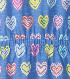 Best Girls Shibori Hearts Relaxed Dress Dresses