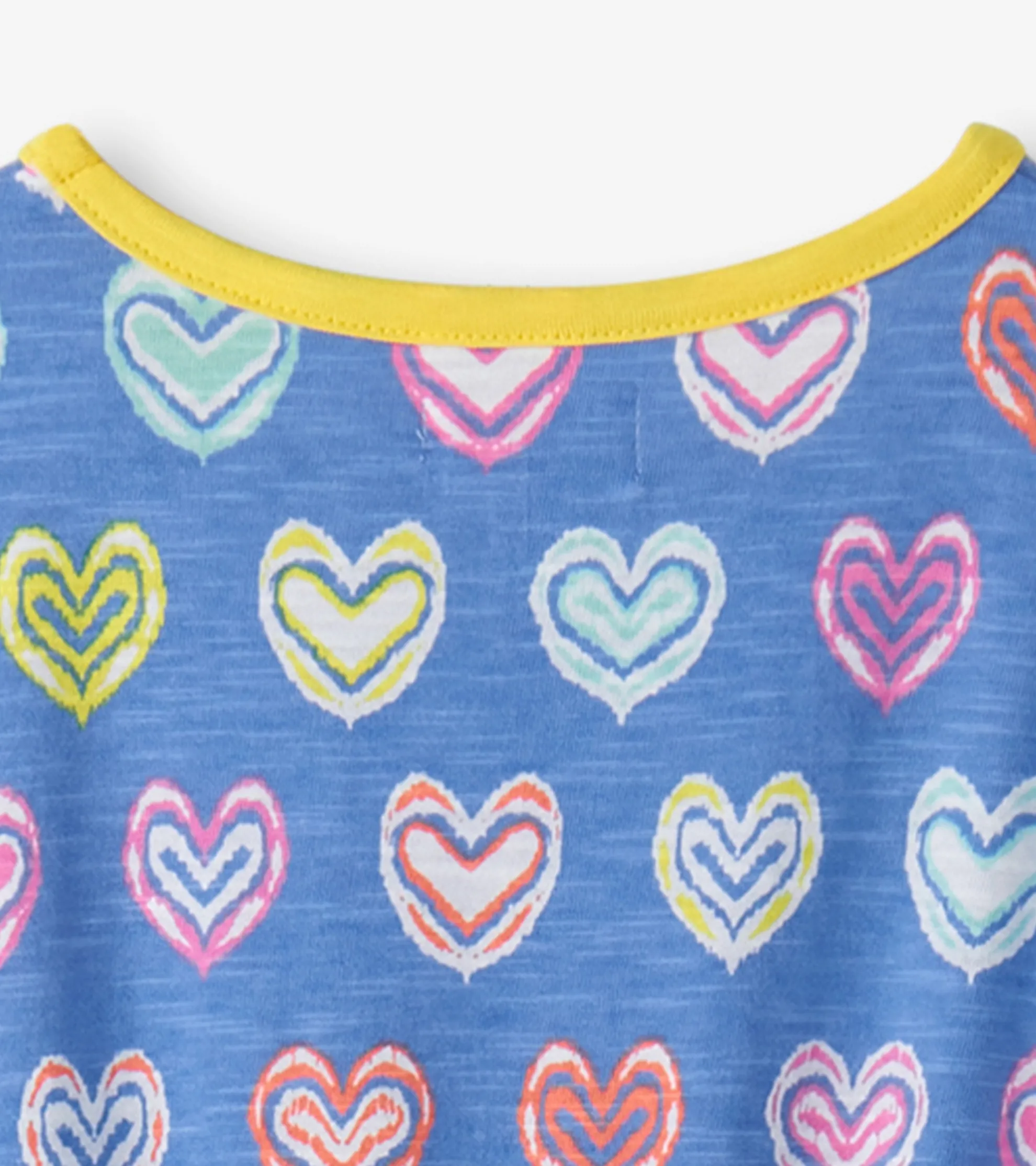 Best Girls Shibori Hearts Relaxed Dress Dresses