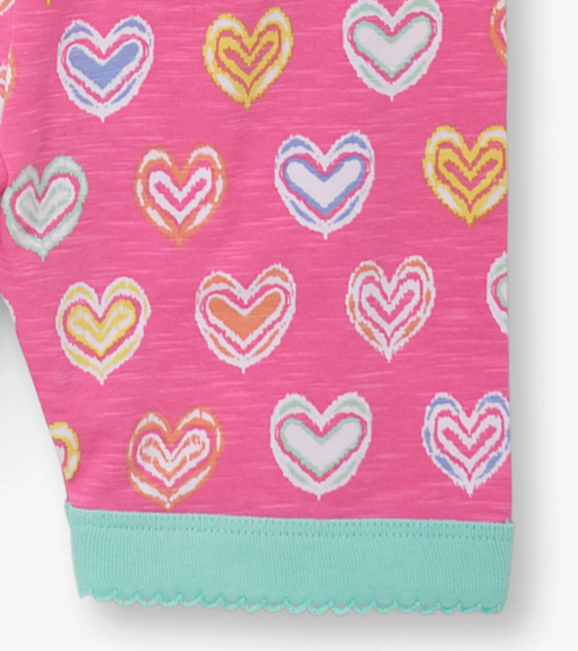 Discount Girls Shibori Hearts Short Pajama Set Sleepwear|Sleepwear