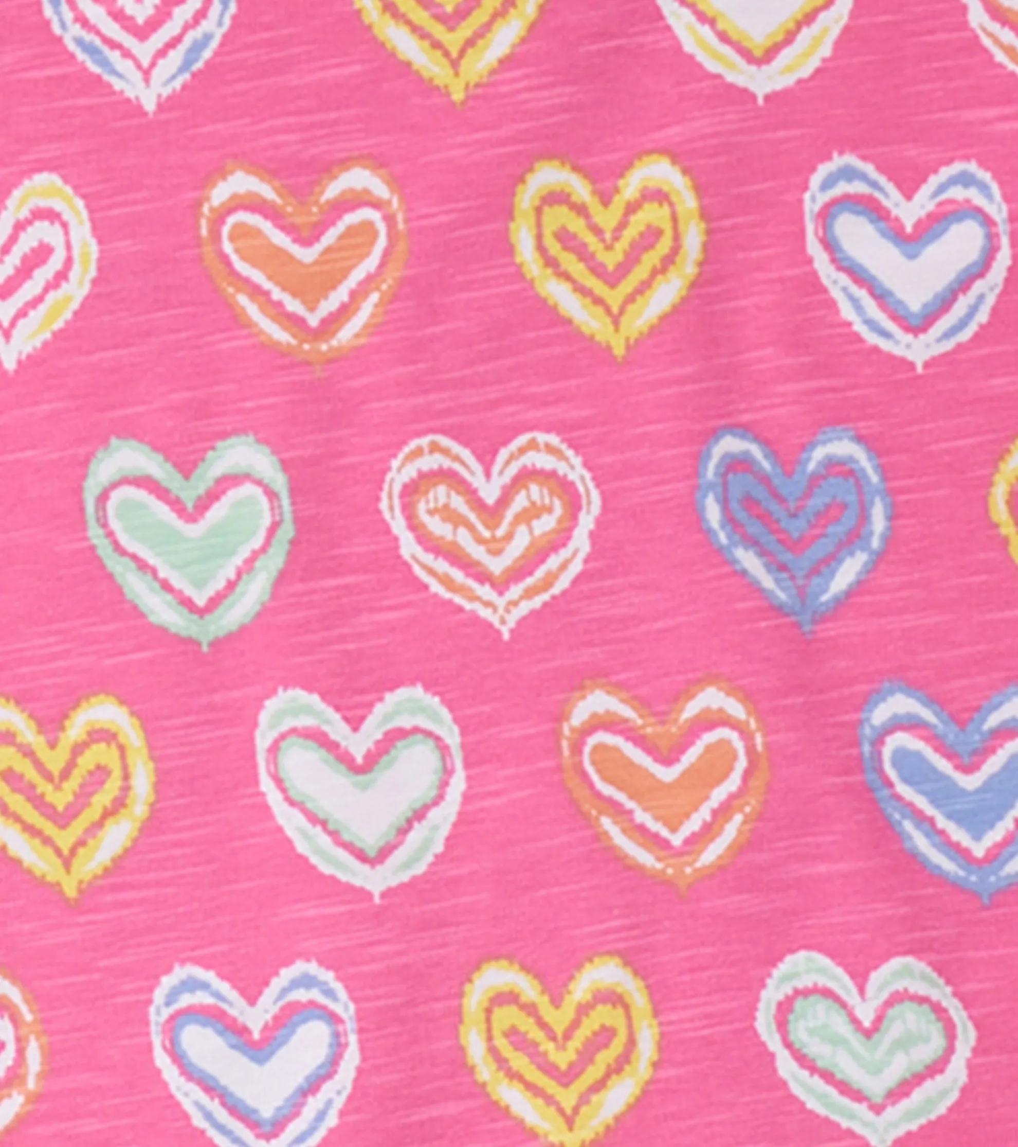 Discount Girls Shibori Hearts Short Pajama Set Sleepwear|Sleepwear