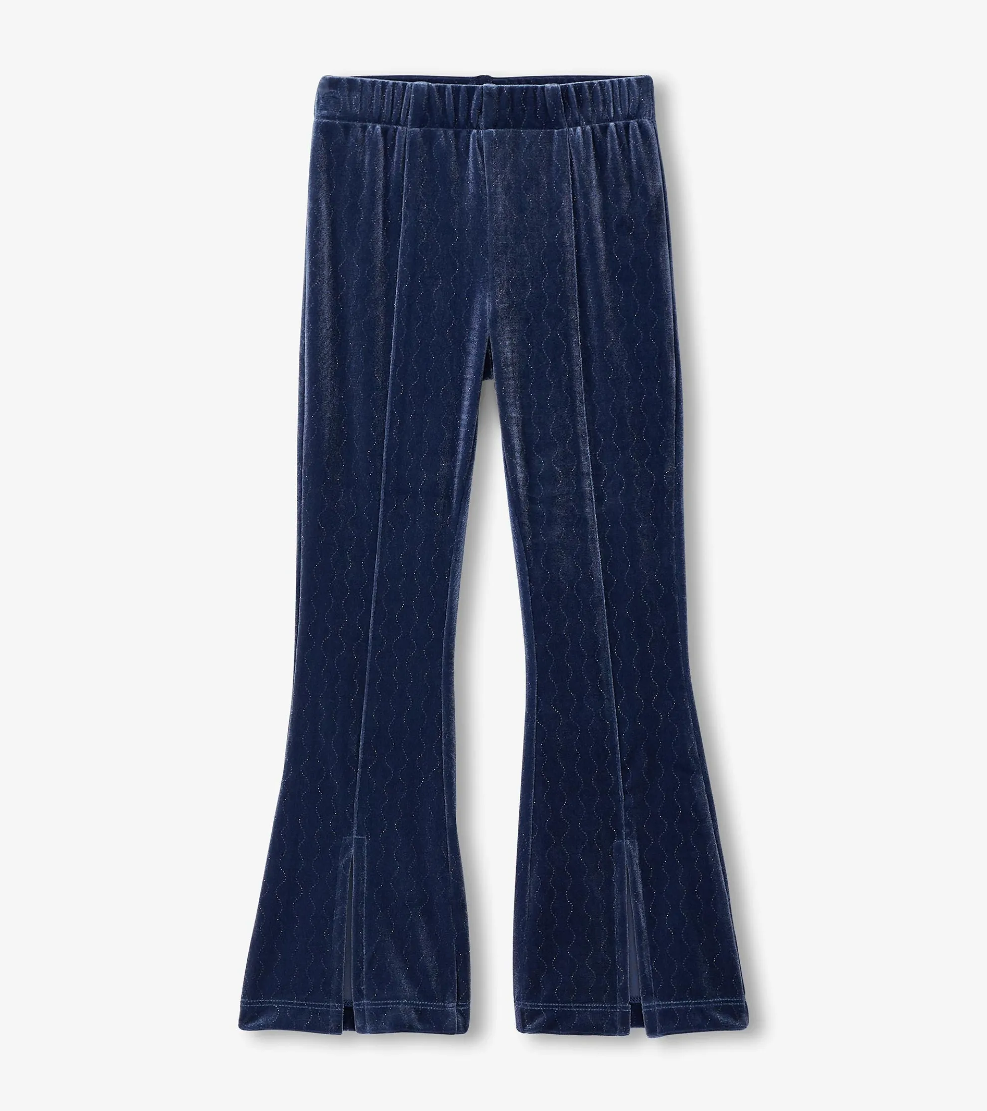 Online Girls Sparkle Wave Stretchy Flared Pants Bottoms