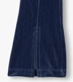 Online Girls Sparkle Wave Stretchy Flared Pants Bottoms