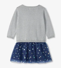 Girls Star Girl Sweater Dress Dresses