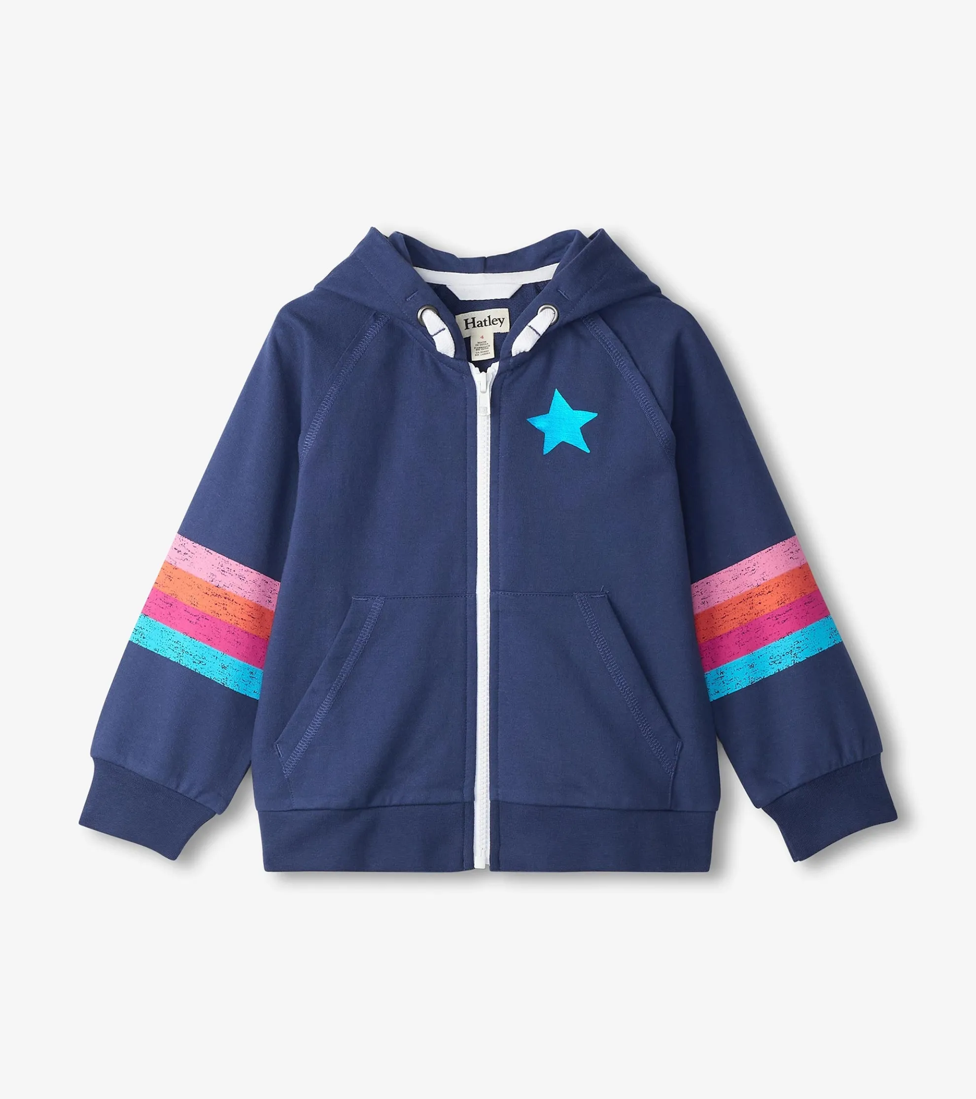 Best Girls Star Girl Zip-Up Hoodie Sweaters