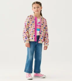 New Girls Star Party Sequined Bomber Jacket Sweaters