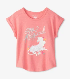 New Girls Stay Magical Boxy T-Shirt Tops