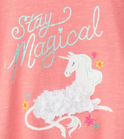New Girls Stay Magical Boxy T-Shirt Tops