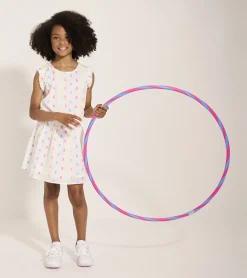 Sale Girls Summer Dots Woven Play Dress Dresses