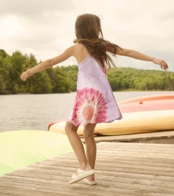 Sale Girls Summer Sea Trapeze Dress Dresses