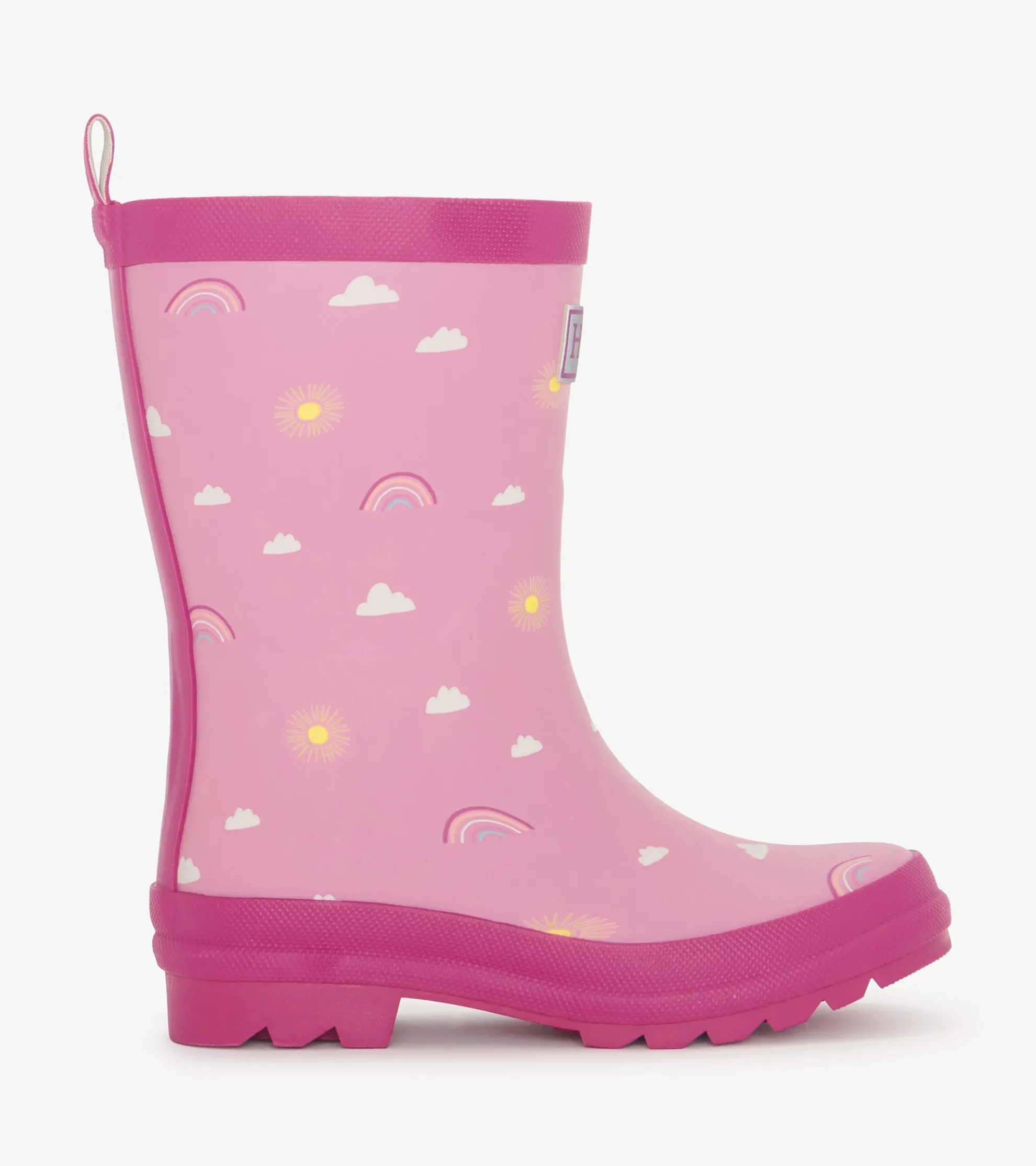 Discount Girls Sun Charms Matte Rain Boots Rainwear|Rainwear