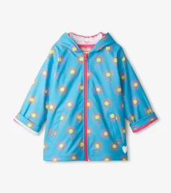 Best Girls Sunrays Zip-Up Rain Jacket Rainwear|Rainwear
