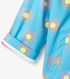 Best Girls Sunrays Zip-Up Rain Jacket Rainwear|Rainwear