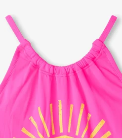 Best Girls Sunrise Gather Gathered Swimsuit Swimwear|Swimwear