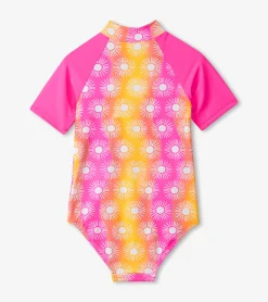 Hot Girls Sunshine One-Piece Rashguard Swimwear|Swimwear
