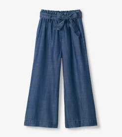 Hot Girls Tencel Textured Paperbag Pants Bottoms