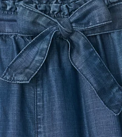 Hot Girls Tencel Textured Paperbag Pants Bottoms