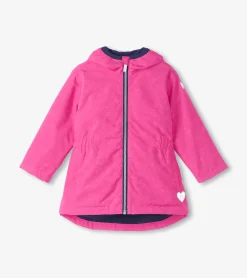 Clearance Girls Unicorn Doodle Zip-Up Lightweight Rain Jacket Rainwear|Rainwear