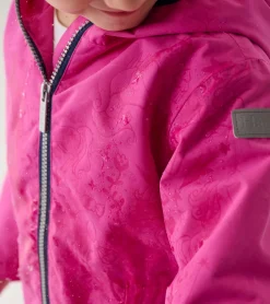 Clearance Girls Unicorn Doodle Zip-Up Lightweight Rain Jacket Rainwear|Rainwear