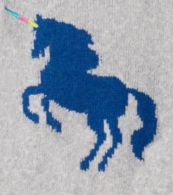 Discount Girls Unicorn Sweater Dress Dresses