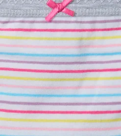 Hot Girls Vibrant Stripes 3 Pack Hipster Underwear Underwear|Accessories