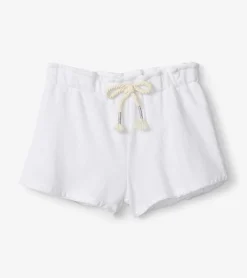 Outlet Girls White Adventure Shorts Bottoms