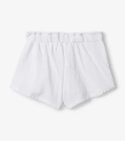 Outlet Girls White Adventure Shorts Bottoms