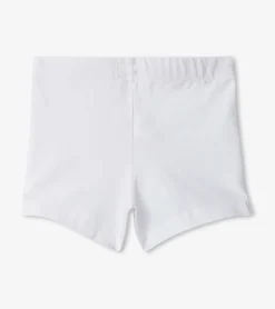 Online Girls White Summer Shorts Bottoms