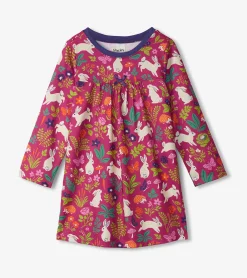 Sale Girls Wild Bunnies Nightgown Sleepwear|Sleepwear