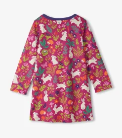 Sale Girls Wild Bunnies Nightgown Sleepwear|Sleepwear