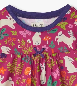 Sale Girls Wild Bunnies Nightgown Sleepwear|Sleepwear